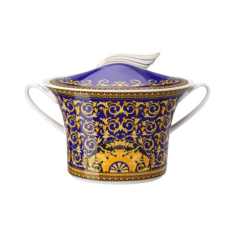 Versace Rosenthal Medusa Blue Soup Tureen 2, 30 l