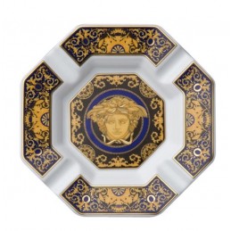 Versace Medusa Blue Posacenere 14 cm