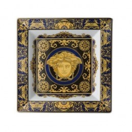 Versace Rosenthal Medusa Blue Dish 14 cm Ref. 14085-409620-25814