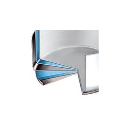 Lagostina Accademia Lagofusion Casseruola fonda con coperchio 16 cm