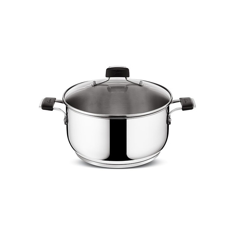 Lagostina Tempra Pentola con coperchio 24 cm