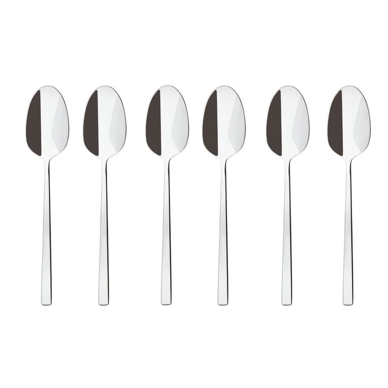 Sambonet Rock Set 6 Moka Spoon 52562A37