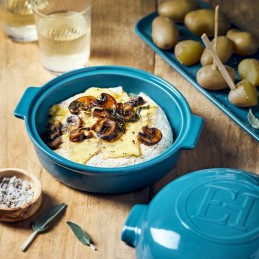 Emile Henry Cheese Baker Bleu Calan EH608417
