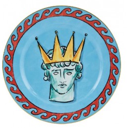 Richard Ginori Il Viaggio di Nettuno Dinner Plate 28 cm Sea Blue