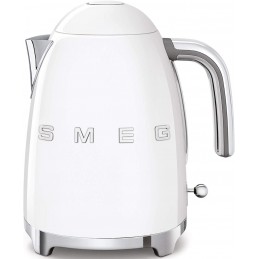 Smeg Bollitore Elettrico Logo 3D Bianco Estetica Anni 50
