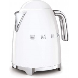 Smeg Bollitore Elettrico Logo 3D Bianco Estetica Anni 50