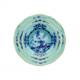 Richard Ginori Oriente Italiano Iris Gold Thread Table Setting 3 Pcs