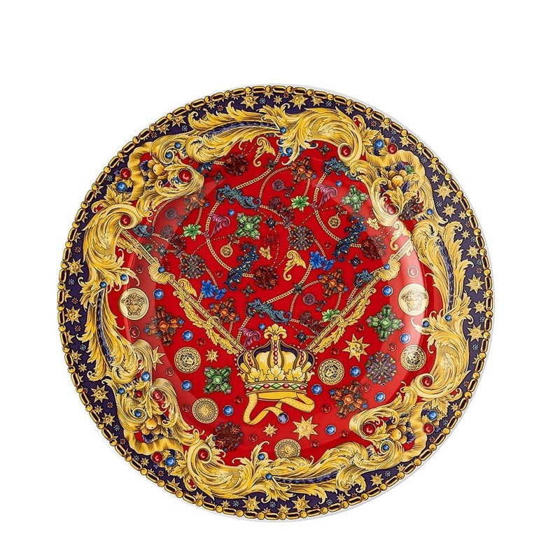 Versace Rosenthal Barocco Holiday Plate 18 cm