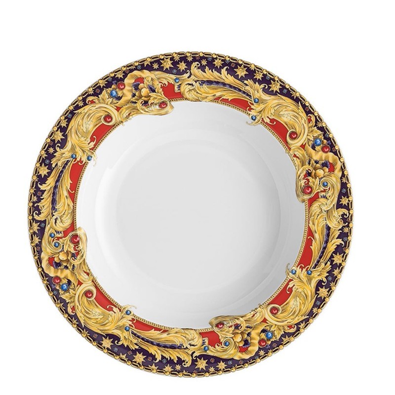 Versace Barocco Holiday Piatto Fondo 22 cm