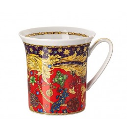 Versace Rosenthal Barocco Holiday Mug with Handle