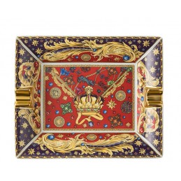 Versace Rosenthal Barocco Holiday Ashtray 16 cm