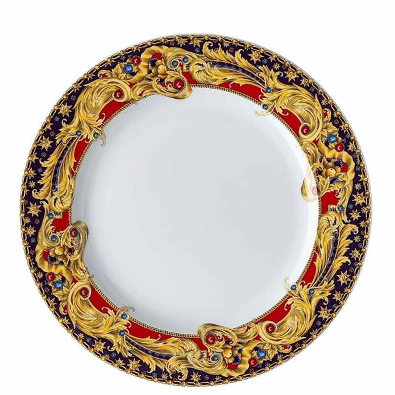 Versace Barocco Holiday Piatto Piano / Dessert  22 cm