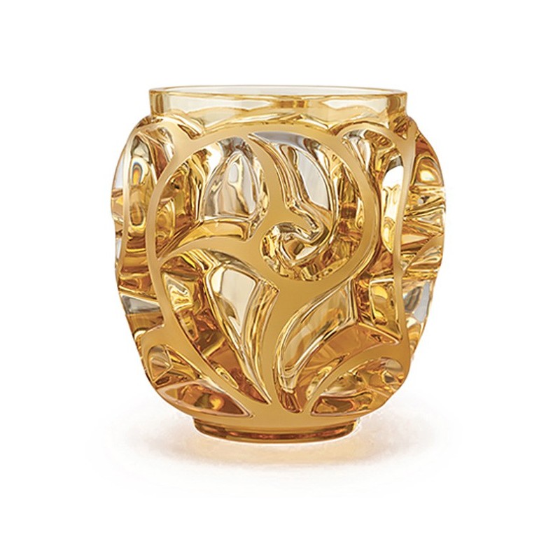 Lalique Tourbillons Vaso Piccolo Ambra Ref. 10571300