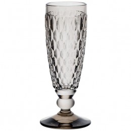 Villeroy & Boch Boston Coloured Set 4 Pcs Champagne Flute Smoke 0075