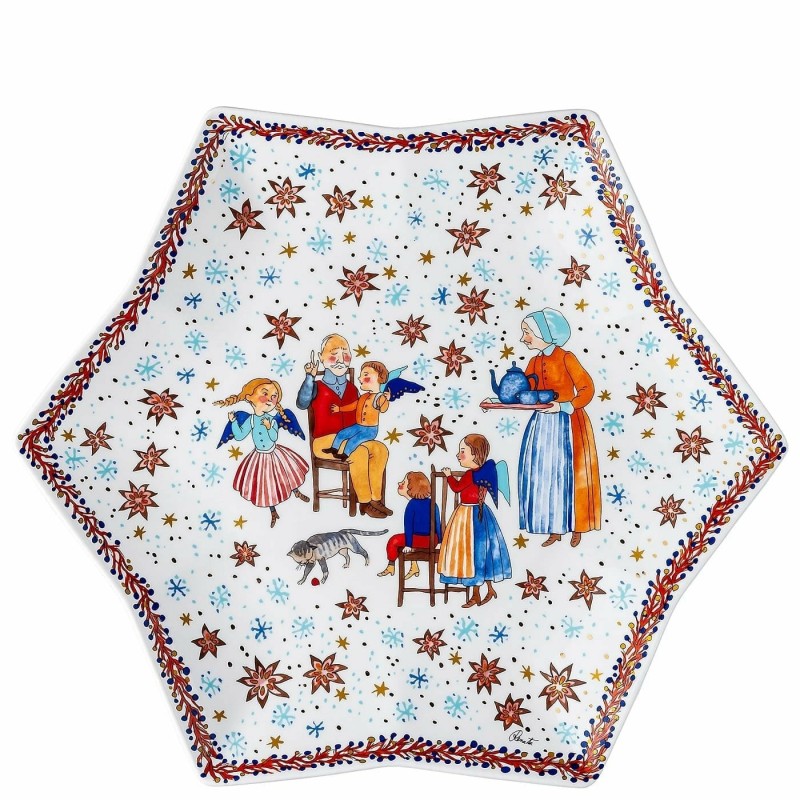 Hutschenreuther Tray-Star-Shaped 34 cm "Christmas Bakery"
