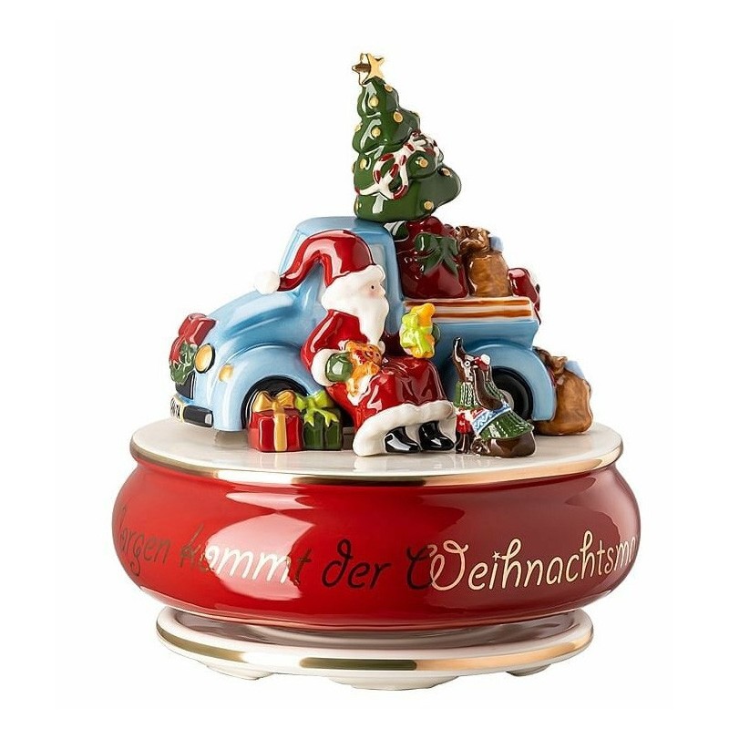 Hutschenreuther Musical Box Large "Tomorrow comes Santa Claus"