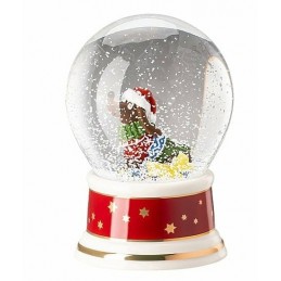 Hutschenreuther Palla di Neve "Domani viene Babbo Natale"