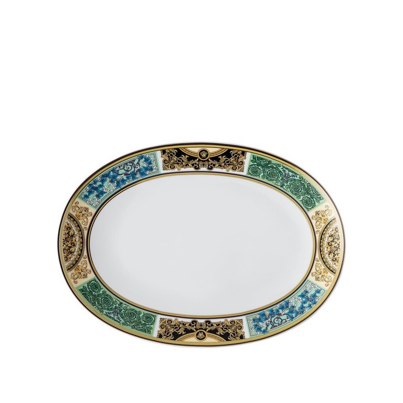 Versace Barocco Mosaic Piatto Ovale 33 cm