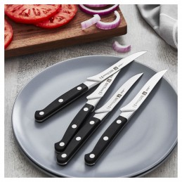 Zwilling Pro Set 4 Coltelli Bistecca Liscio Forgiato 38430-002-0