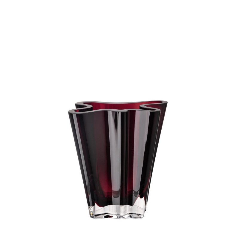 Rosenthal Flux Berry Vase 14 cm Crystal