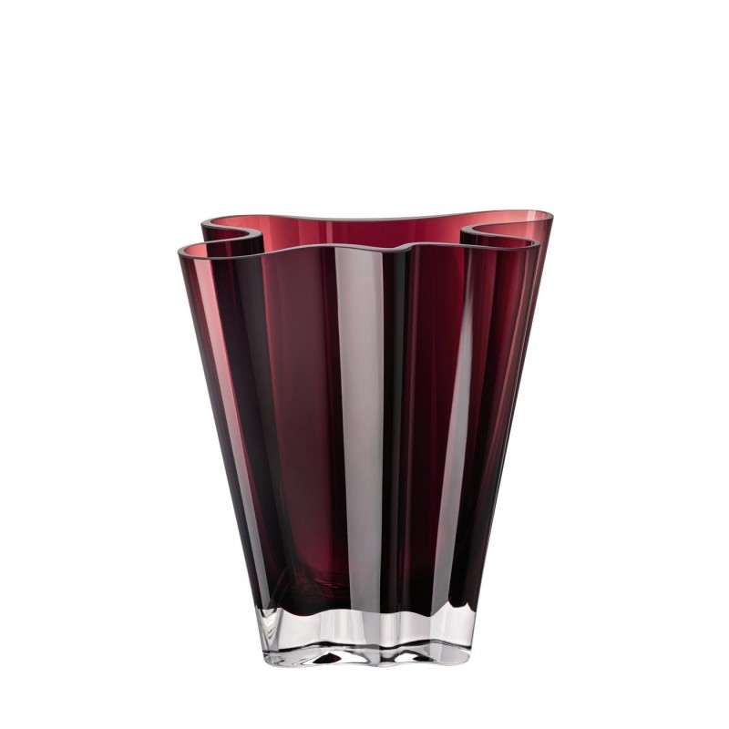 Rosenthal Vaso Flux Berry 20 cm in Cristallo