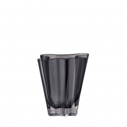 Rosenthal Vaso Flux Grau 14 cm in Cristallo
