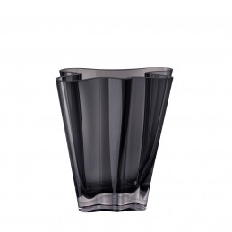 Rosenthal Vaso Flux Grau 20 cm in Cristallo