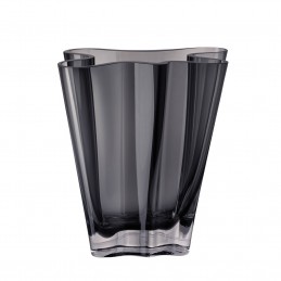 Rosenthal Flux Grau Vase 26 cm Crystal
