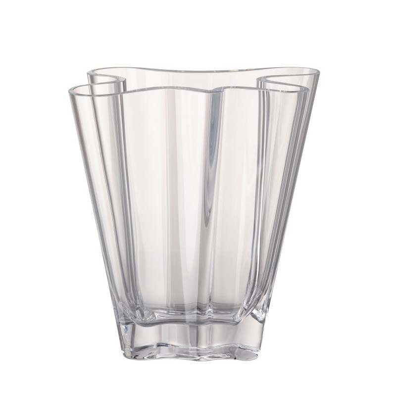 Rosenthal Vaso Flux 26 cm in Cristallo