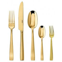 Sambonet Flat PVD Oro Servizio Posate 30 Pz 62712GN1