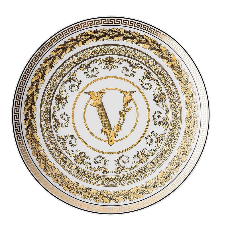 Versace Rosenthal Virtus Gala White Plate 17 cm