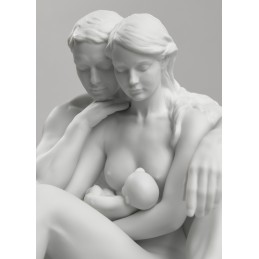 Lladrò Statua Famiglia L'Essenza della Vita Ref. 01008589