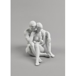 Lladrò Statua Famiglia L'Essenza della Vita Ref. 01008589