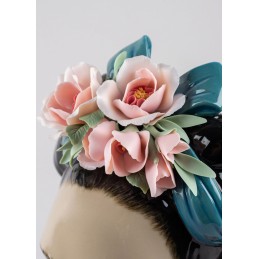 Lladrò Frida Kahlo Figurine Blue Limited Edition Ref. 01002026