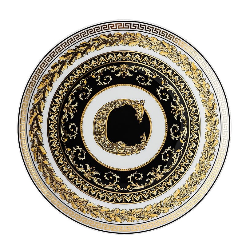 Versace Rosenthal Virtus Alphabet C  Plate 17 cm