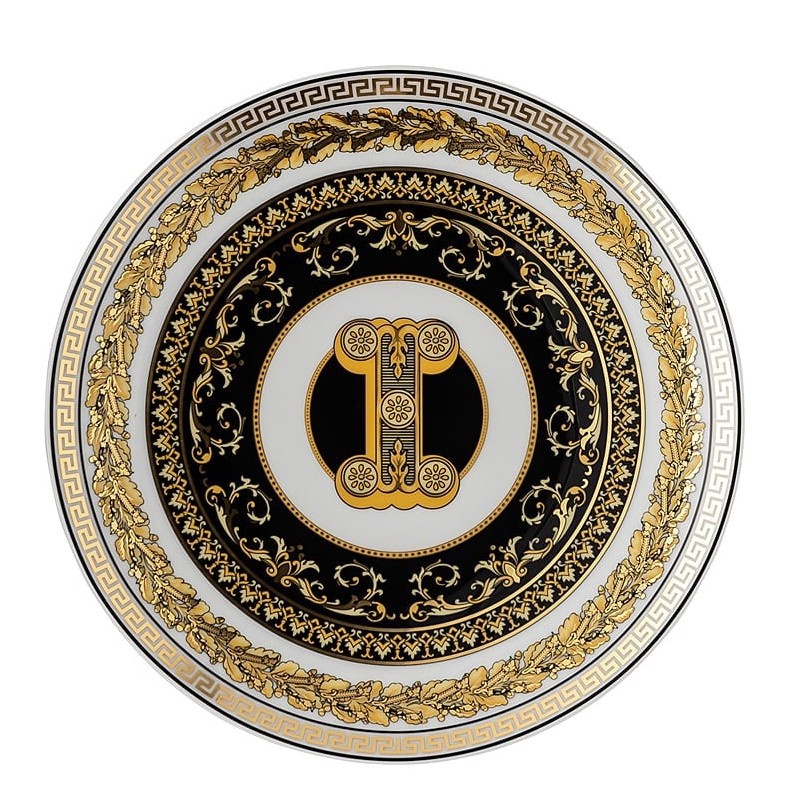 Versace Rosenthal Virtus Alphabet I  Plate 17 cm