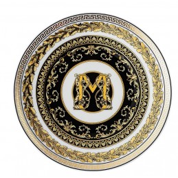 Versace Rosenthal Virtus Alphabet M Plate 17 cm