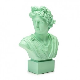 Palais Royal - Lamart Busto Verde Acqua Apollo H. 35 cm Ref. 1037178