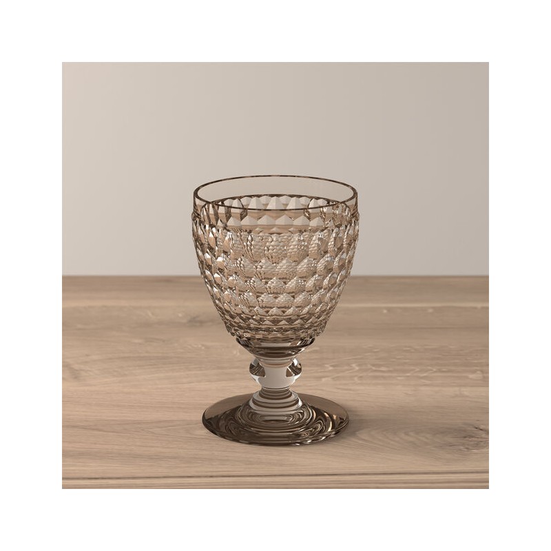 Villeroy & Boch Boston Coloured Set 4 Pcs White Wine Glasses Smoke 0035