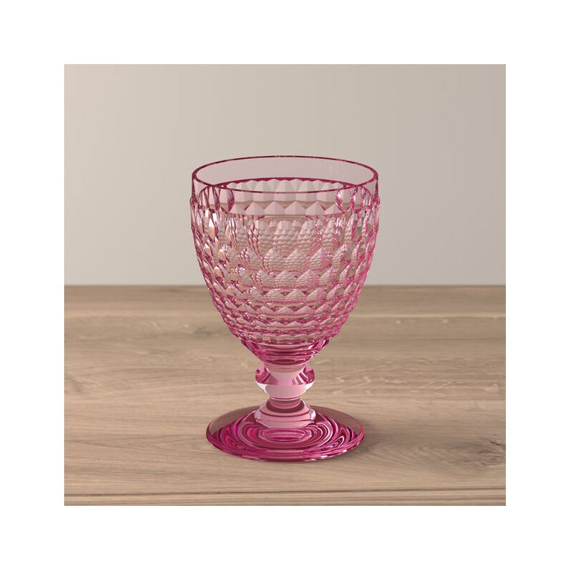 Villeroy & Boch Boston Coloured Set 4 Calici Vino Rosso Rosa 0024