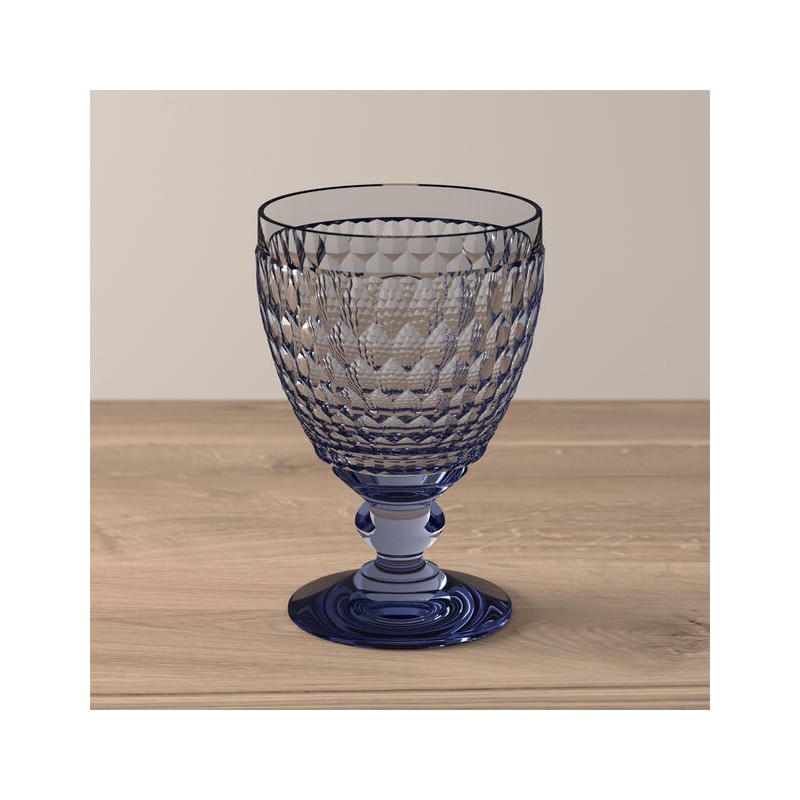 Villeroy & Boch Boston Coloured Set 4 Calici Acqua Blue 0131