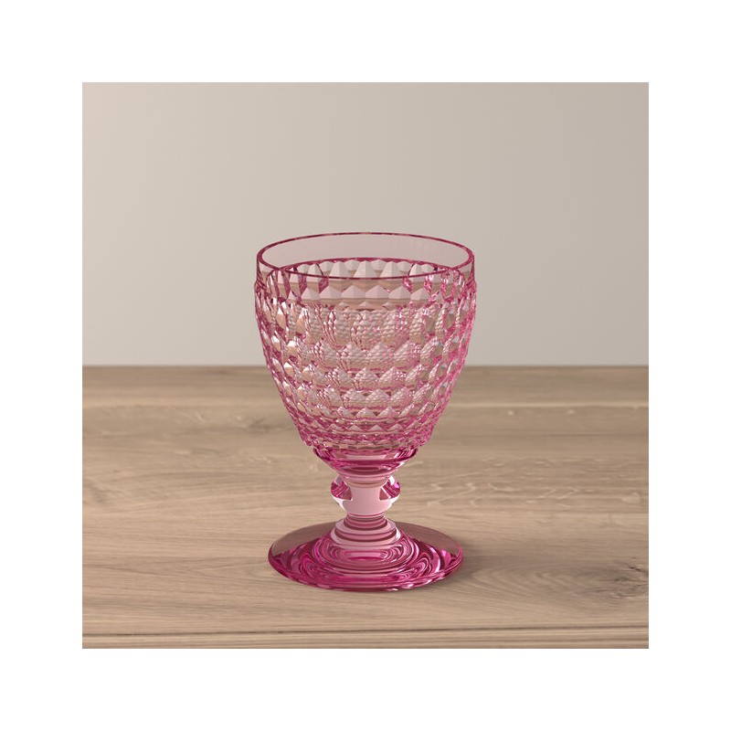 Villeroy & Boch Boston Coloured Set 4 Calici Vino Bianco Rosa 0034