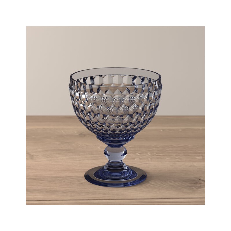 Villeroy & Boch Boston Coloured Set 4 Pcs Champagne Cup Blue 0081