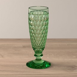 Villeroy & Boch Boston Coloured Set 4 Pcs Champagne Flute Green 0072