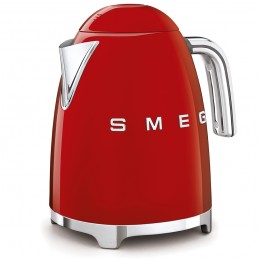 Smeg Bollitore Elettrico Logo 3D Rosso Estetica Anni 50