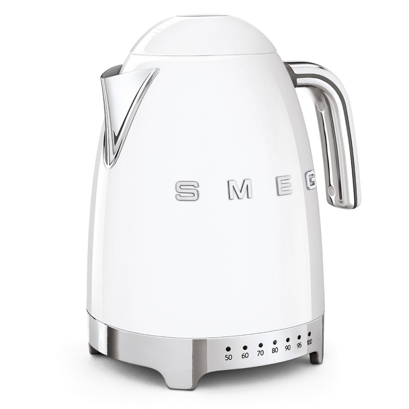 Smeg Bollitore Elettrico a Temperatura Regolabile Bianco KLF04WHEU