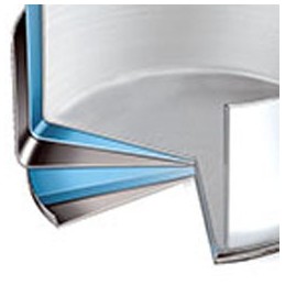 Lagostina Accademia Lagofusion Wok con coperchio e griglia 32 cm