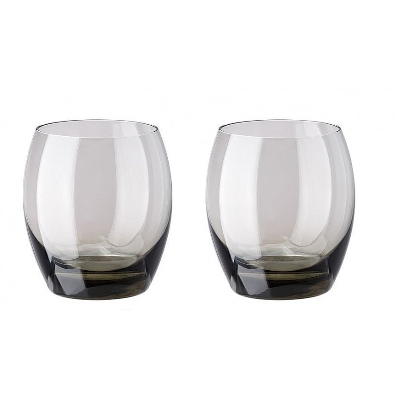 Versace Rosenthal Medusa Lumiere Haze 2nd Edition Set of Two Whisky Glass
