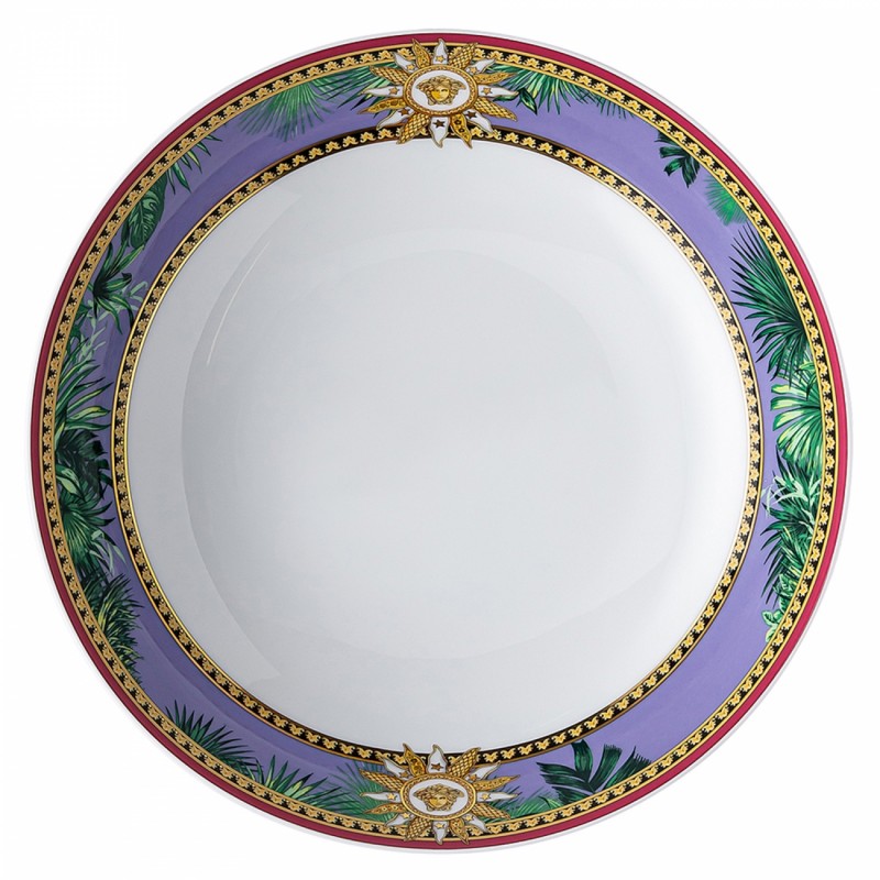 Versace Rosenthal Jungle Animalier Soup Plate 22 cm