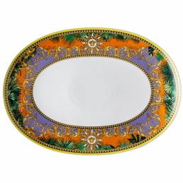 Versace Rosenthal Jungle Animalier Oval Platter 38 cm